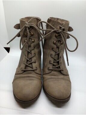 Report Women's Boots Brown Size 9 Lace Up 213